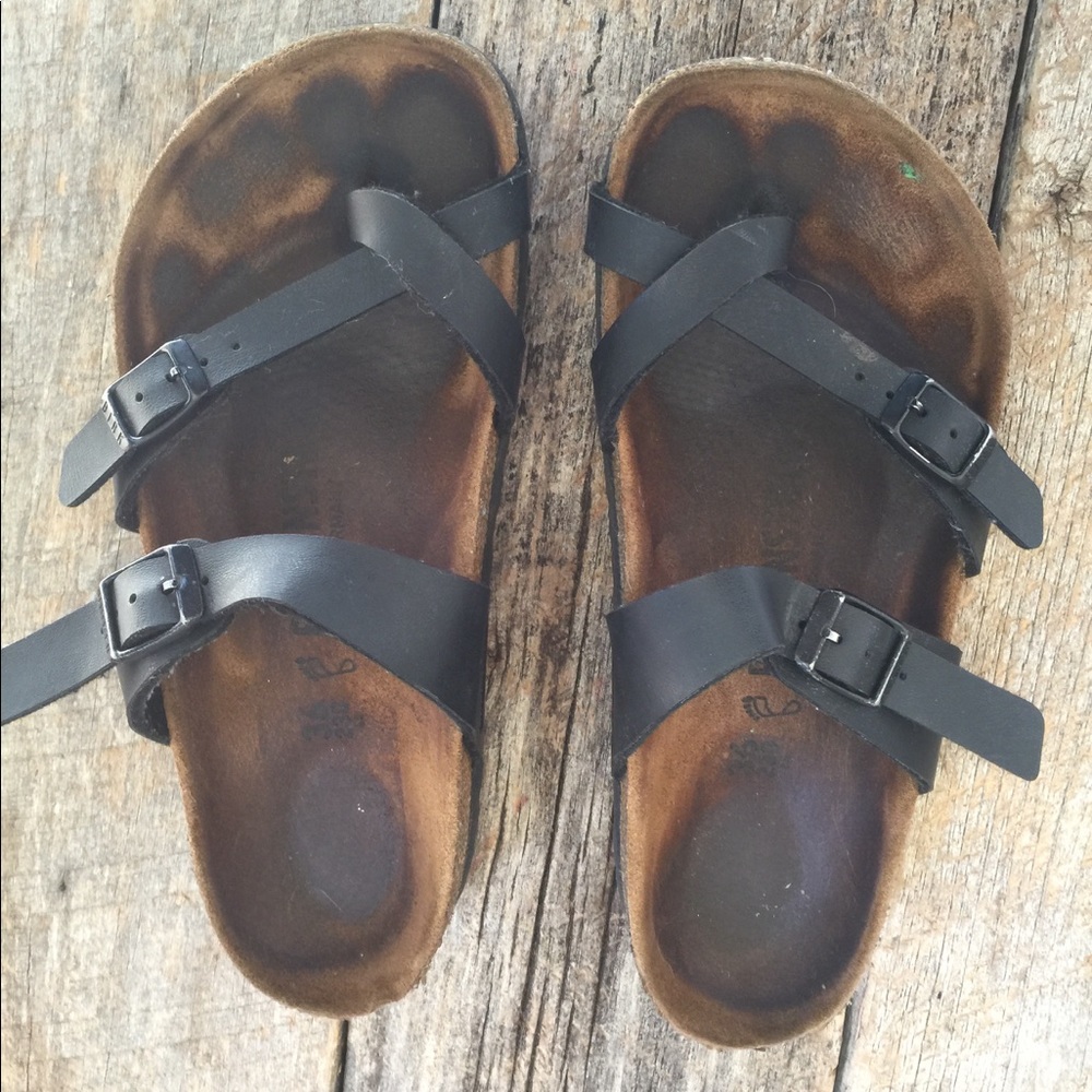 Birkenstock Black Sandals Size 36